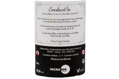 SPAGNA CRIANZA BIÓLOGICA "EVOLUCIO" - MICROBIO WINES