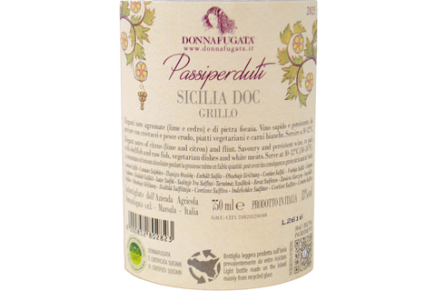 SICILIA DOC GRILLO "PASSIPERDUTI" 2025 - DONNAFUGATA