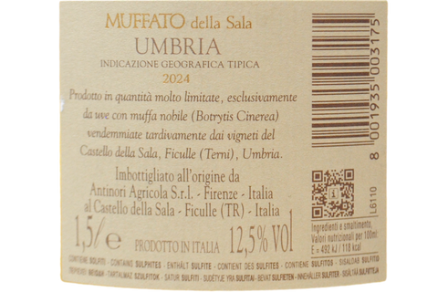 UMBRIA IGT "Muffato della Sala" 2015 (50cl ) - CASTELLO DELLA SALA