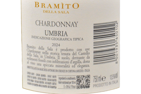 CHARDONNAY IGT D'OMBRIE "BRAMITO DELLA SALA" 2016 - MARCHESI ANTINORI