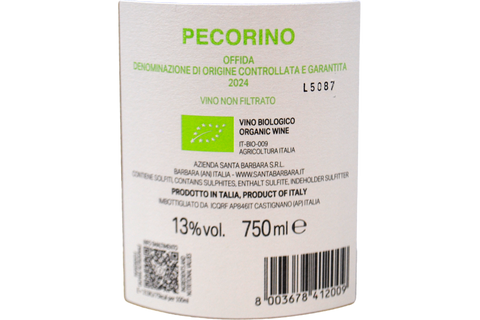 OFFIDA DOCG PECORINO BIO 2024 - STEFANO ANTONUCCI