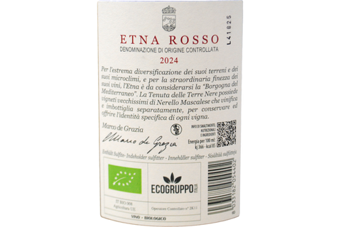 ETNA ROSSO DOC BIO 2024 - TENUTA DELLE TERRE NERE