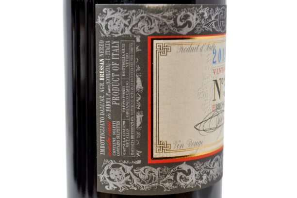 VENEZIA GIULIA ROSSO IGT "VINTAGE N° 3" 2019  - BRESSAN MASTRI VINAI