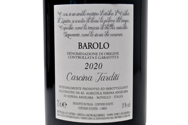 BAROLO DOCG CERVIANO-MERLI 2020 - COGLI L'ATTIMO