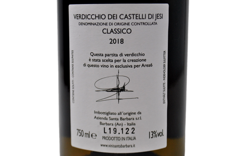 VERDICCHIO DEI CASTELLI DI JESI DOC "SATISFACTION" 2018 - STEFANO ANTONUCCI