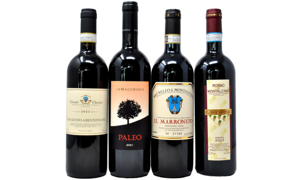 LEGGENDE TOSCANE IN ROSSO - 4 BOTTIGLIE EDIZIONE LIMITATA