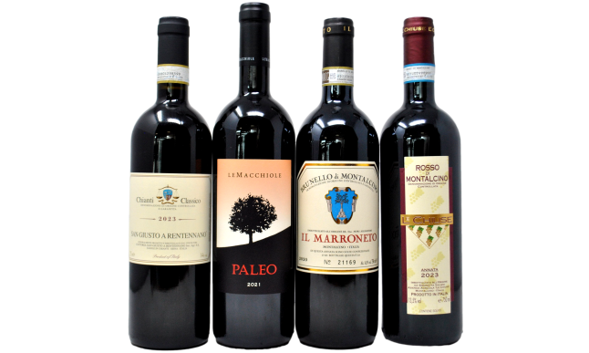 LEGGENDE TOSCANE IN ROSSO - 4 BOTTIGLIE EDIZIONE LIMITATA