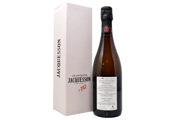 CHAMPAGNE EXTRA BRUT "CUVEE' 747" ASTUCCIATO - JACQUESSON