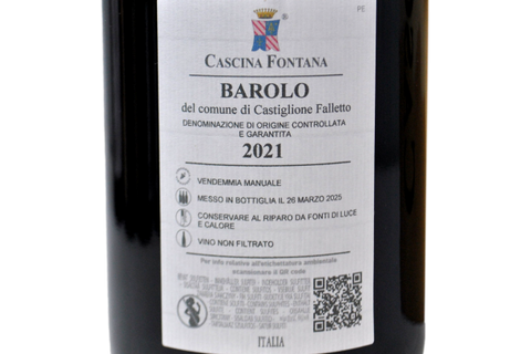 BAROLO DOCG "DEL COMUNE DI CASTIGLIONE FALLETTO" 2021 MAGNUM - CASCINA FONTANA