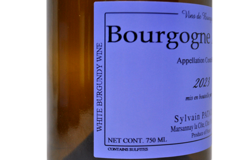 BOURGOGNE ALIGOTÉ 2023 - SYLVAIN PATAILLE