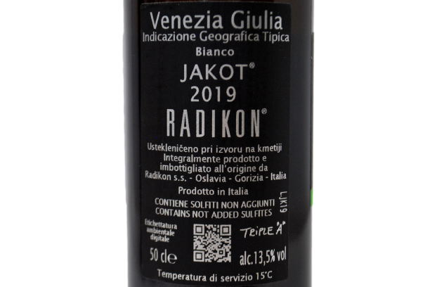 VENEZIA GIULIA IGT "JAKOT" 2019 0,5 L - RADIKON