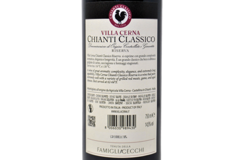 CHIANTI CLASSICO RISERVA DOCG "VILLA CERNA" 2020 - CECCHI