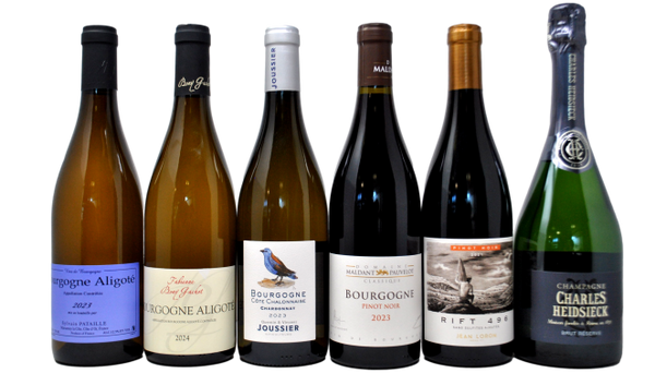 BOURGOGNE EXPERIENCE LIMITED EDITION - 5 BOTTIGLIE + CHAMPAGNE CHARLES HEIDSIECK IN REGALO