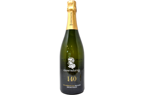 METODO CLASSICO PAS DOSE' LIMITED EDITION "140" 2011 - CONTRATTO (1380 BOTTIGLIE PRODOTTE)