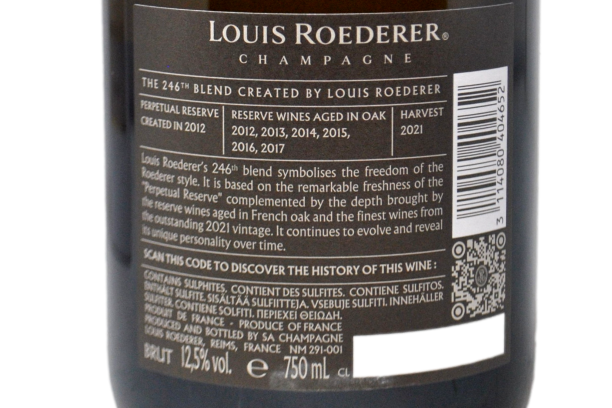 CHAMPAGNE BRUT "COLLECTION 246" ASTUCCIATO - LOUIS ROEDERER - ACQUISTO MULTIPLO SCONTATO