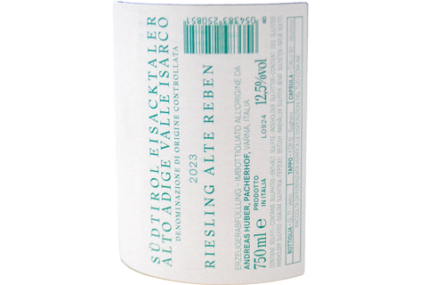 RIESLING ALTE REBEN ALTO ADIGE VALLE ISARCO DOC 2023 - PACHER HOF