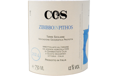 TERRE SICILIANE IGP "ZIBIBBO IN PITHOS" 2024 - AZIENDA AGRICOLA COS