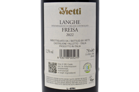 LANGHE FREISA DOC 2022 - VIETTI