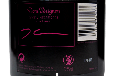 CHAMPAGNE DOM PÉRIGNON ROSÉ LIMITED EDITION "JEFF KOONS" 2003 - DOM PÉRIGNON