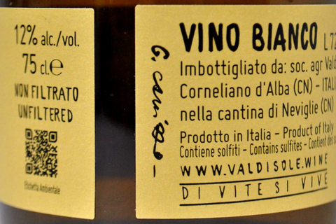 VINO BIANCO MACERATO NON FILTRATO "PANDORA" 2024 - VALDISOLE