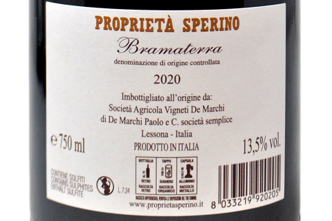 BRAMATERRA DOC 2020 - SPERINO