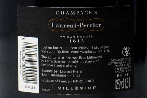CHAMPAGNE BRUT MILLÉSIMÉ 2002 "RAREMENT MILLÉSIMÉ" MAGNUM CASSA LEGNO - LAURENT PERRIER