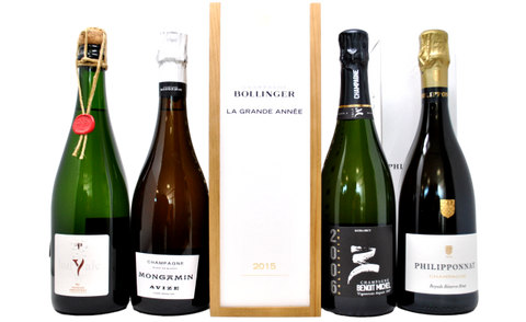 CHAMPAGNE STARS TASTING BOX - 5 BOTTIGLIE