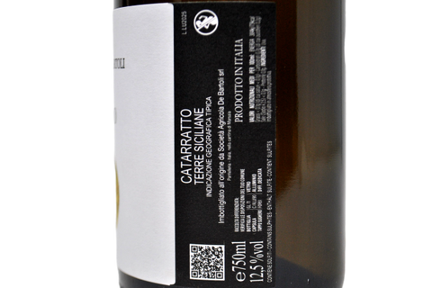 TERRE SICILIANE CATARRATTO IGT “LUCIDO” 2024 - MARCO DE BARTOLI