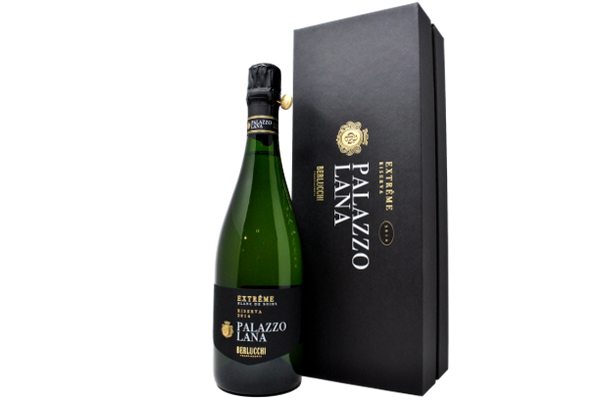 FRANCIACORTA DOCG EXTRA BRUT BLANC DE NOIRS RISERVA "PALAZZO LANA EXTREME" 2014 ASTUCCIATO - BERLUCCHI