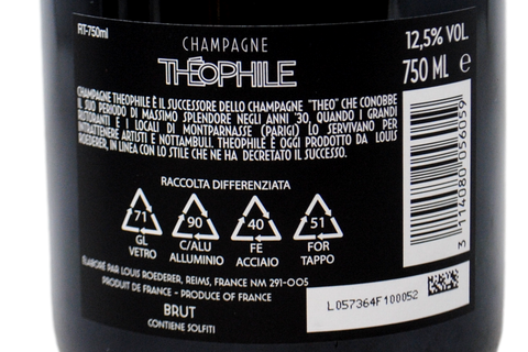 CHAMPAGNE BRUT ROSÉ - THÉOPHILE