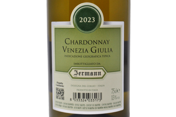 CHARDONNAY VENEZIA GIULIA IGT 2023 - JERMAN