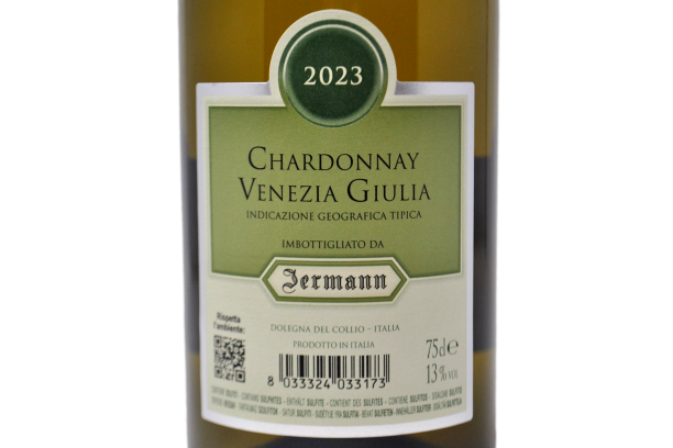 CHARDONNAY VENEZIA GIULIA IGT 2023 - JERMAN