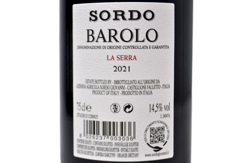BAROLO DOCG "GABUTTI" 2016 - SOURD