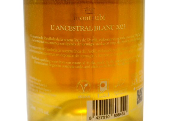 METODO ANCESTRALE VEGAN "L'ANCESTRAL" 2023 - MONTRUBÍ