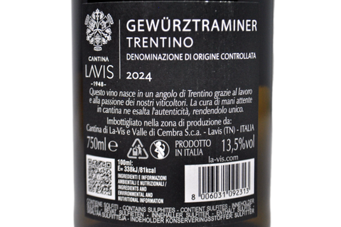 TRENTINO DOC GEWURZTRAMINER 2024 - CANTINA LA-VIS