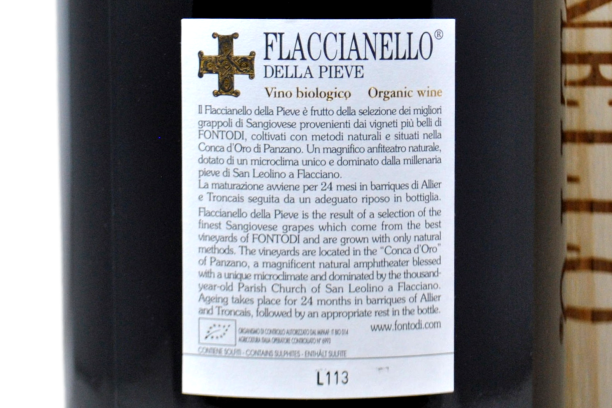 COLLI TOSCANA CENTRALE ROSSO IGT “FLACCIANELLO DELLA PIEVE” 2020 DOPPIO MAGNUM - FONTODI