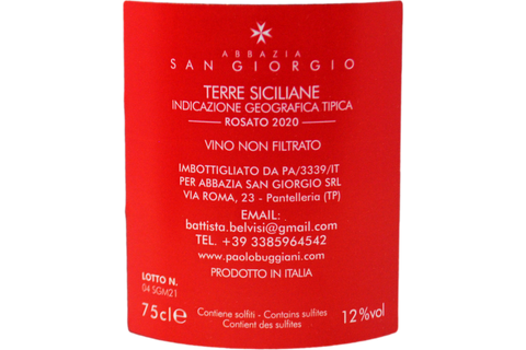 TERRE SICILIENNE BLANCHE IGT "SOLEIL ET VENT" 2021 - MARCO DE BARTOLI