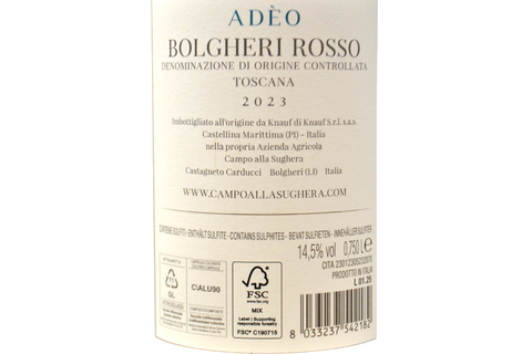 Bolgheri Doc "Cont'Ugo" 2018 - Domaine Guado al Tasso