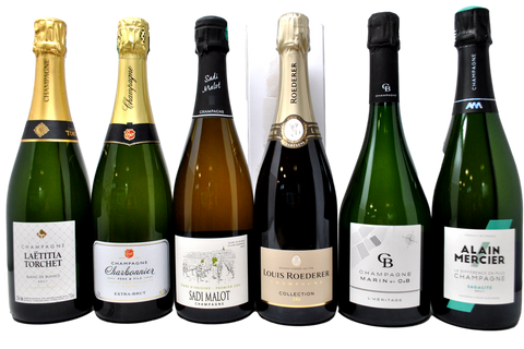 GIFT TASTING BOX - 5 BOTTIGLIE + ROEDERER IN REGALO