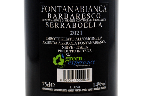 BARBARESCO SERRABOELLA DOCG 2021 - FONTANABIANCA