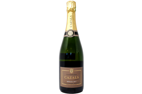 CHAMPAGNE LE-MESNIL-SUR-OGER GRAND CRU BLANC DE BLANCS EXTRA BRUT MILLÉSIME 2017 - CAZALS