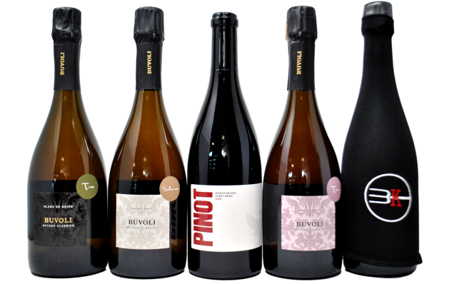 MARCO BUVOLI TASTING BOX - IN OMAGGIO UNA BOLLICINA ALLA CIECA + CALZA