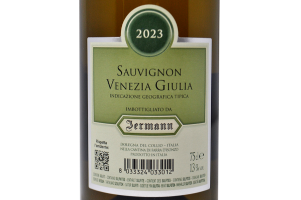 SAUVIGNON VENEZIA GIULIA IGT 2023 - JERMAN