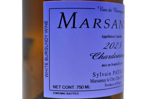 MARSANNAY BLANC 2023 - SYLVAIN PATAILLE