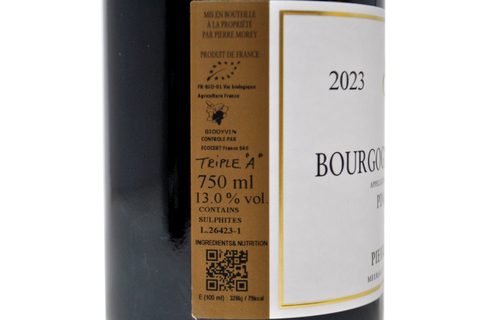 BOURGOGNE COTE D'OR PINOT NOIR 2023 - PIERRE MOREY