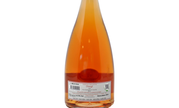 METODO CLASSICO ROSÉ BRUT 60 MESI "ORANGÈ" - TENUTA ROLETTO