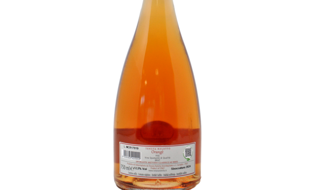 METODO CLASSICO ROSÉ BRUT 60 MESI "ORANGÈ" - TENUTA ROLETTO