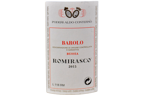 BAROLO BUSSIA DOCG "ROMIRASCO" 2015 - ALDO CONTERNO