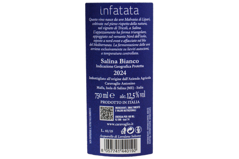 SALINA BIANCO IGP "INFATATA" 2024 - CARAVAGLIO