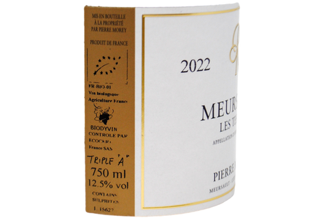MEURSAULT BLANC BIO "LES TESSONS" 2022 - PIERRE MOREY